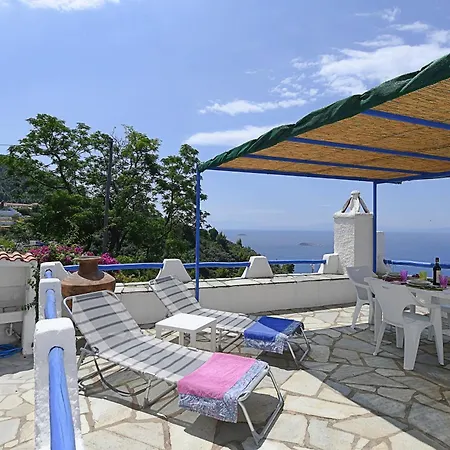 Secret Sporades Panoramic Residence Klíma Zimmer foto