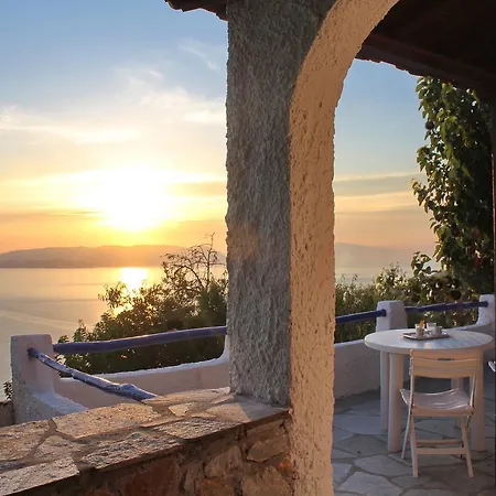 Secret Sporades Panoramic Residence Klíma Exterior foto